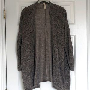 Jolie Heathered Gray Cardigan